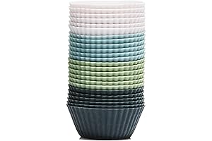 Silicone Kitchen Reusable Mini Muffin Baking Cups