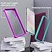 KSELF Case for Samsung Galaxy Note 10 Plus Case With Screen Protector, Full Body Protective Hybrid Dual layer Shockproof Acrylic Back Case Cover for Galaxy Note 10 Plus 5G 6.8 inch (Purple Light Blue)