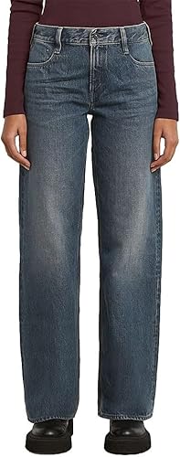 G-STAR Judee Low Waist Loose Jeans, Vaqueros Mujer, Azul (Antic Sand Blast D2288