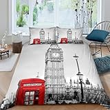 Fabrication exquise : le bord de couture à double aiguille, comparé à d'autres housses de couette, est plus durable. Motif clair, longue durée de vie.