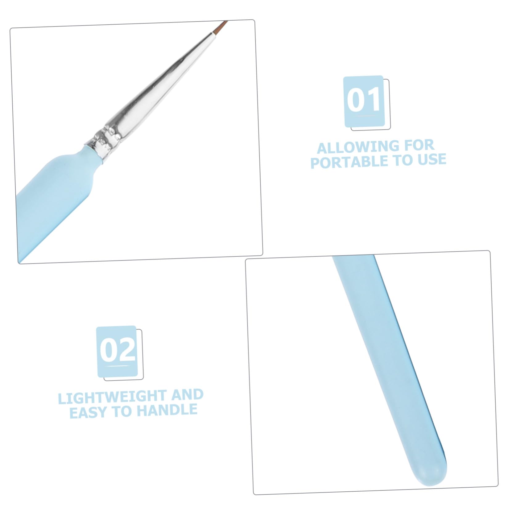 Ensemble De 55 Pinceaux pour Aquarelle Et Peinture De Détails Pinceaux Miniatures pour Artistes