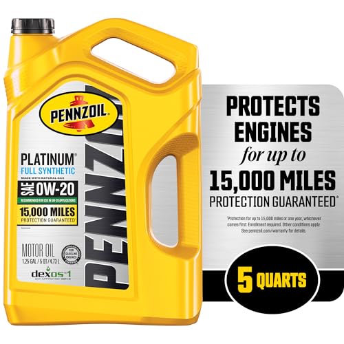 Pennzoil 550046127 Platinum Full Synthetic 0W-20 Motor Oil thumb #2