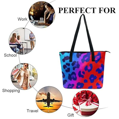Bolso tote para mujer, impermeable, de hombro, para trabajo y uso diario miniatura 6