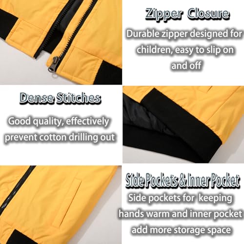 SNOW DREAMS Boys Girls Bomber Jacket Flight Jackets Spring Varsity Jacket4