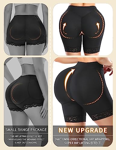 Image of Women Bigger Butt Enhancer Butt Lifter Padded Lace Shapewear Control Panties Seamless Thicker Fake Buttock Underwear