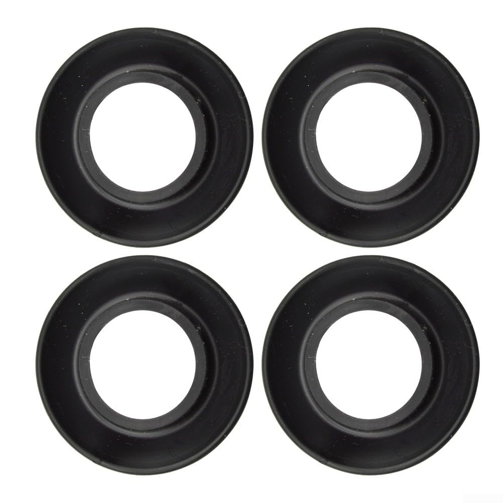 Anelli antigoccia TPR per pagaie canoa diametro interno 27 mm esterno 57 mm spessore 14 mm nere