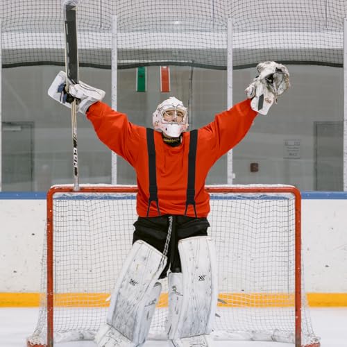 Tirantes de hockey Lurrose elásticos para evitar caídas de pantalones 5