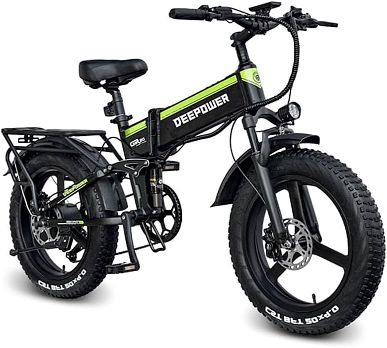 DEEPOWER H20pro Bicicleta Eléctrica para Adultos, 20' x 4.0 Fat T...