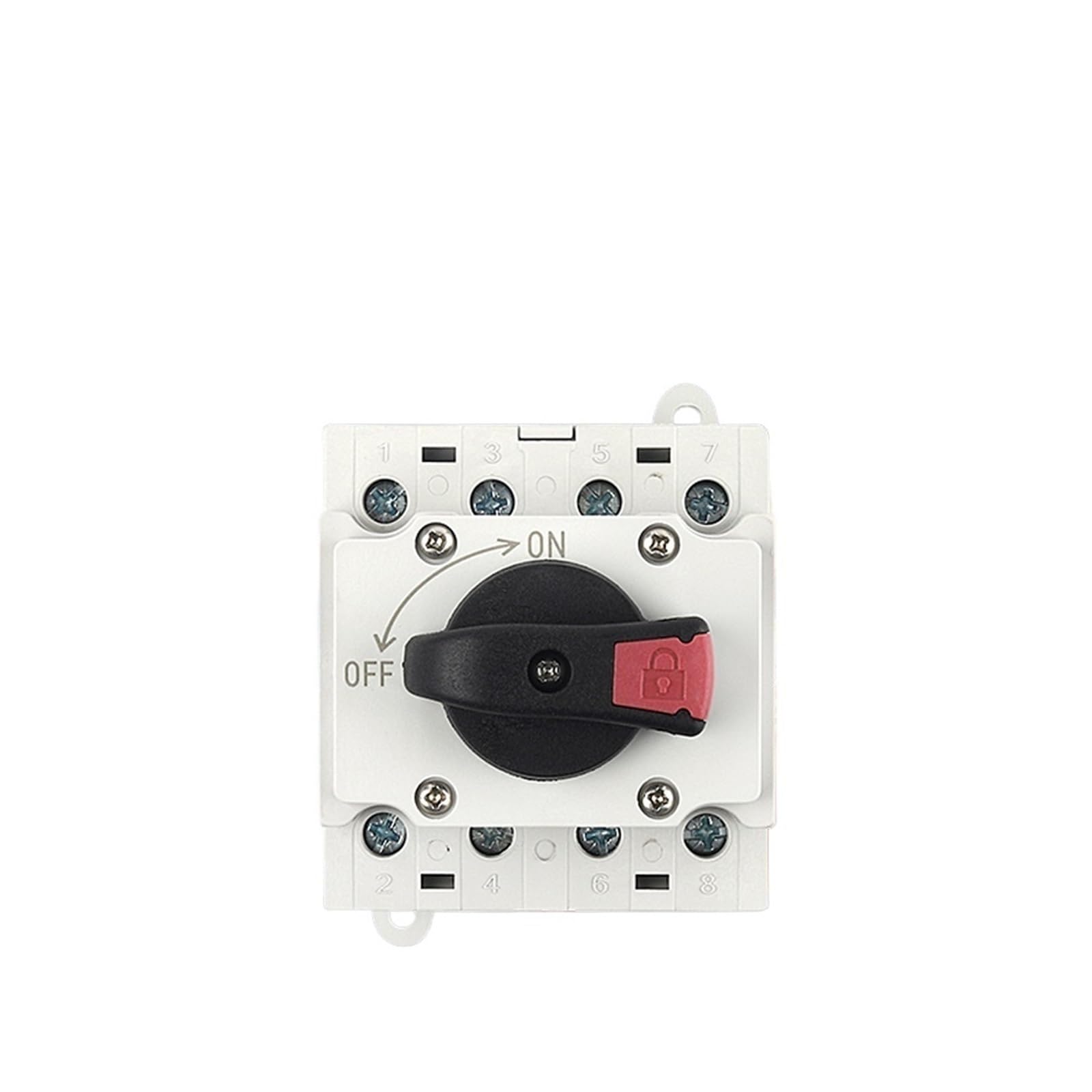 1 Uds PV DC 1200V 32A montaje en Riel Din mango giratorio aislador interruptor giratorio seccionador