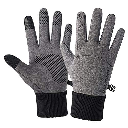 Serenable Luvas de Inverno à Prova de Vento para Clima Frio à Prova de Vento E Tela de Toque Térmica