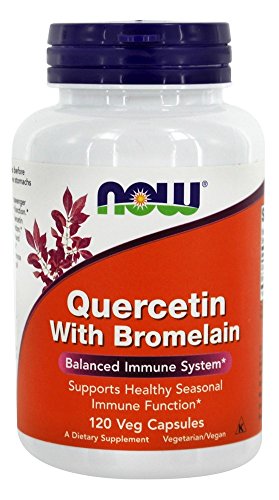 Preisvergleich Produktbild NOW QUERCETIN Mit BROMELAIN - 120 Kapseln (GröÃe: 120)