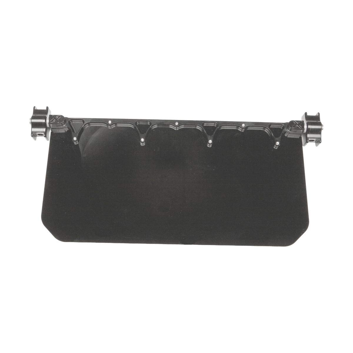 Axia Alloys 12in Sun Visor (Black/Solid Black)