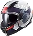 Produktbild LS2, Motorradhelm Valiant II, Citius weiß, blau, M