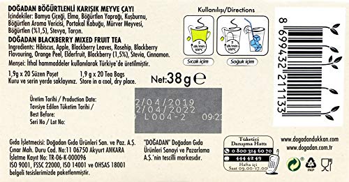 Blackberry Flavored Fruit Tea #TOP3