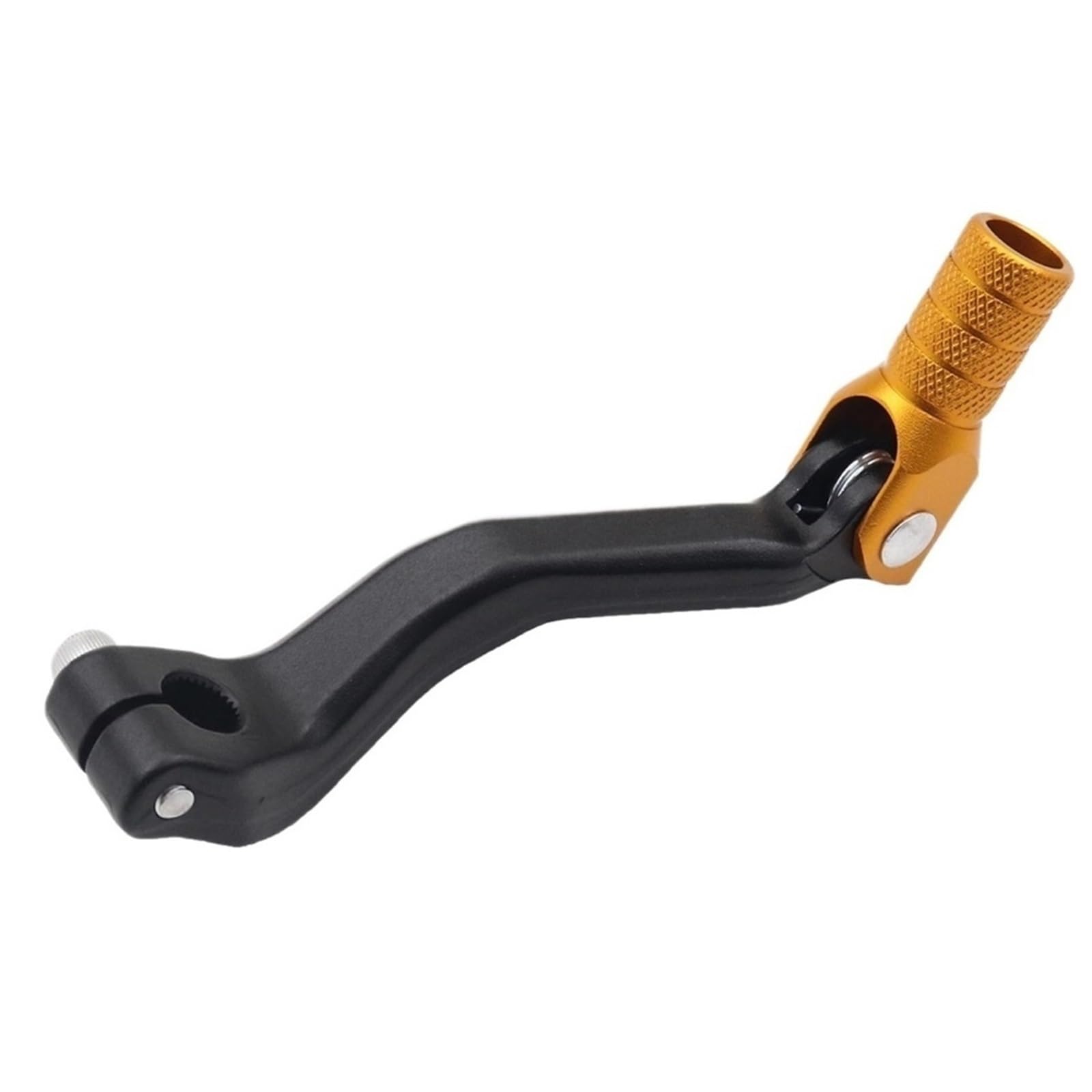Dyxylkyhx Black Yellow Motorcycle Shift Shifter Motorcycle Folding Gear Shift Lever For Bo&Suer Kayo T2 T4 T6 K4 K6 Nc Cb Engine 250Cc 300Cc 450Cc Universal Accessories