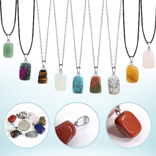 TOAOB 50 Pezzi Ciondolo in Energetica Pietra