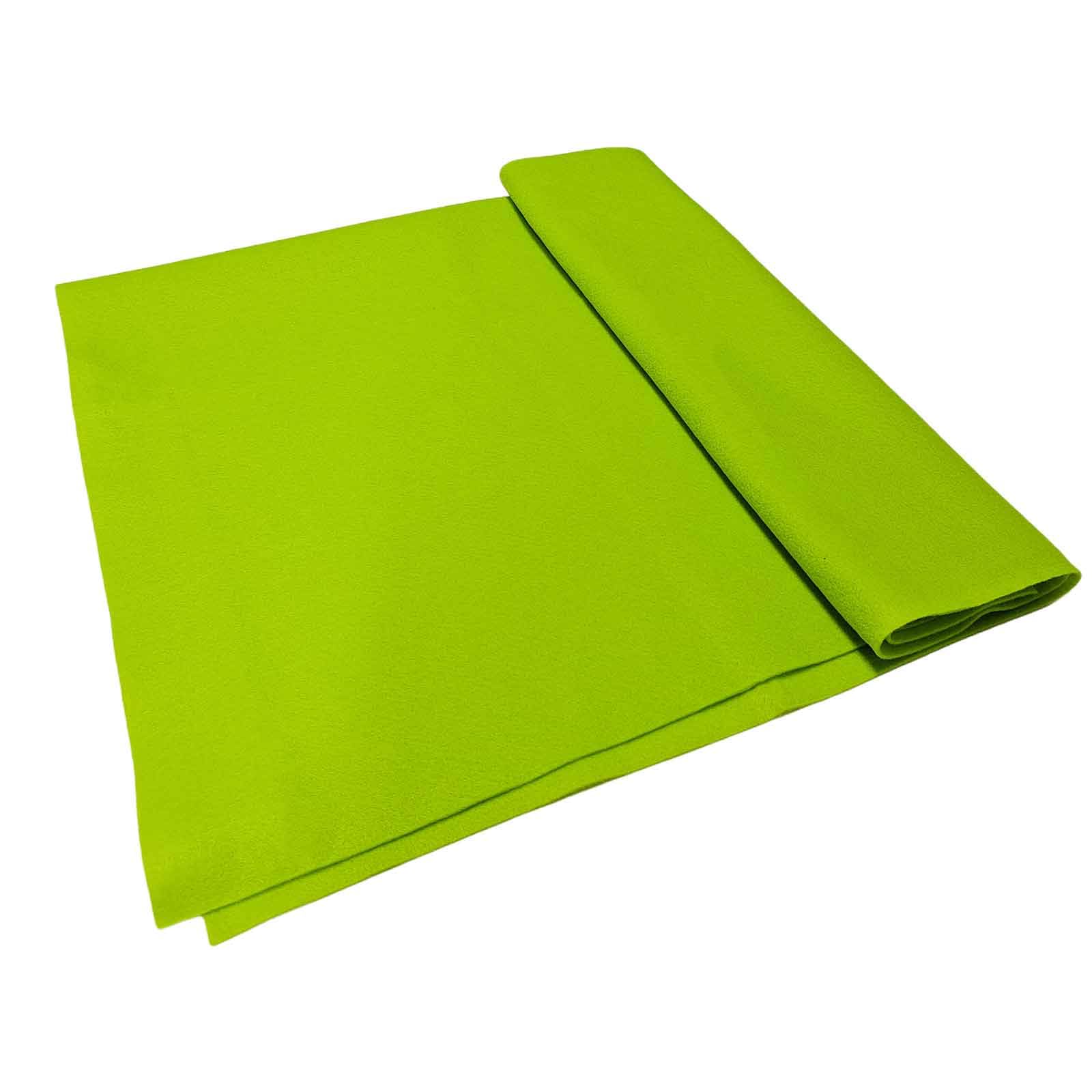 Jtnohx Green-Yellow Felt, Felt Fabric for Crafting, Soft Fabric Sheets for Art and Sewing Projects 1.4mm Thick 91x225CM Flexible — image 1