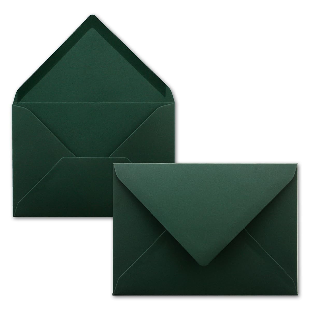 FarbenFroh 100 Envelopes DIN C5 22 x 15.5 cm Wet Seal, No Window, for Christmas, Greeting Cards