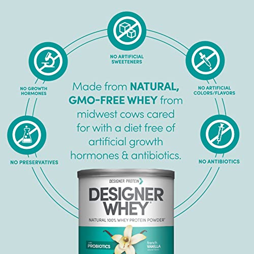 Designer Protein 1020W132 Designer Wellness Designer Whey Natural 100% Whey Protein Powder thumb #3