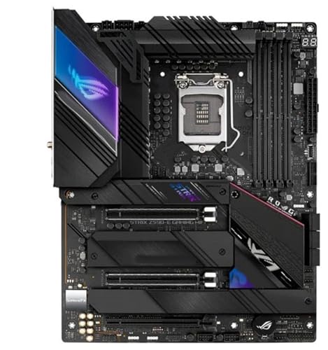Fit for ASUS ROG Strix Z590-E Gaming WiFi 6E LGA 1200 (Intel 11th/10th Gen) ATX Motherboard PCIe 4.0, 14+2 Power Stages DDR4 Game Motherboard