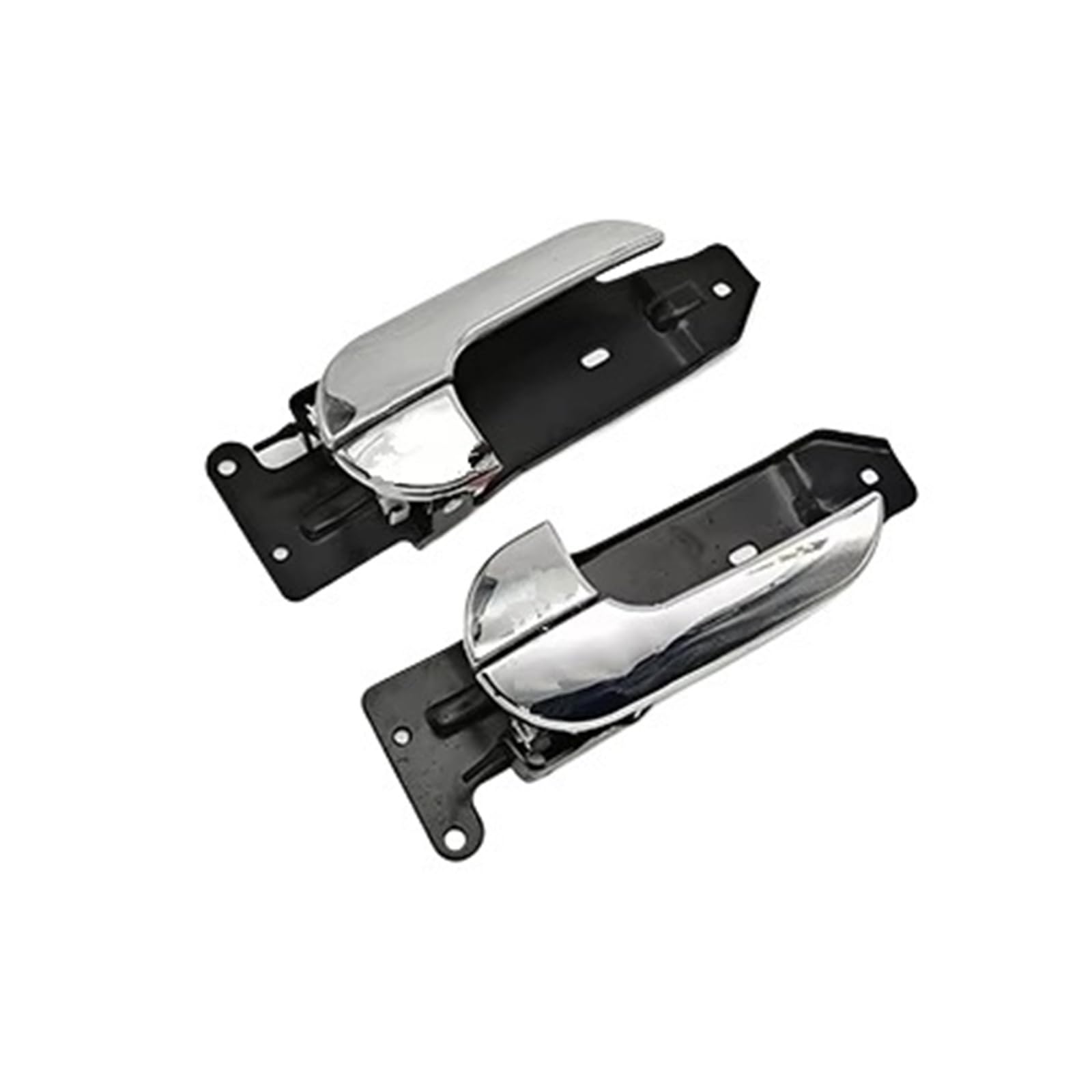 Byskjz One Color Car Inner Door Handle For Kia For Truck For Bongo For K2700 For K2900 Car Front Door Inner Handle Interior Chrome Left Right(1 Pair)