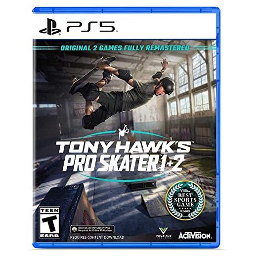 Tony Hawk Pro Skater 1+2 for PS5