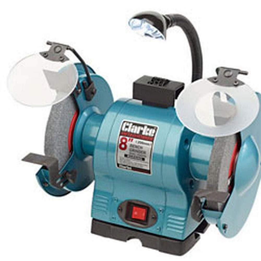 Clarke CBG8370L 8' bench grinder with lamp