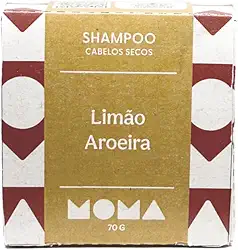 Shampoo Solido Em Barra Hidratante Cabelo Crespo e Cacheado 70g