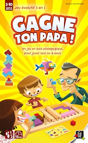 Jeu De Société Gagne Ton Papa Gigamic La Boite - vue 6