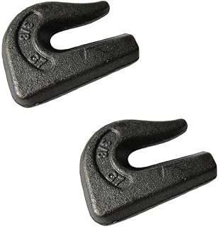 LEFITPA 2 Pack Replacement 0900103 Weld On Grab Chain Hook 5/16' G70 4700 WLL Bucket Trailer Rigging