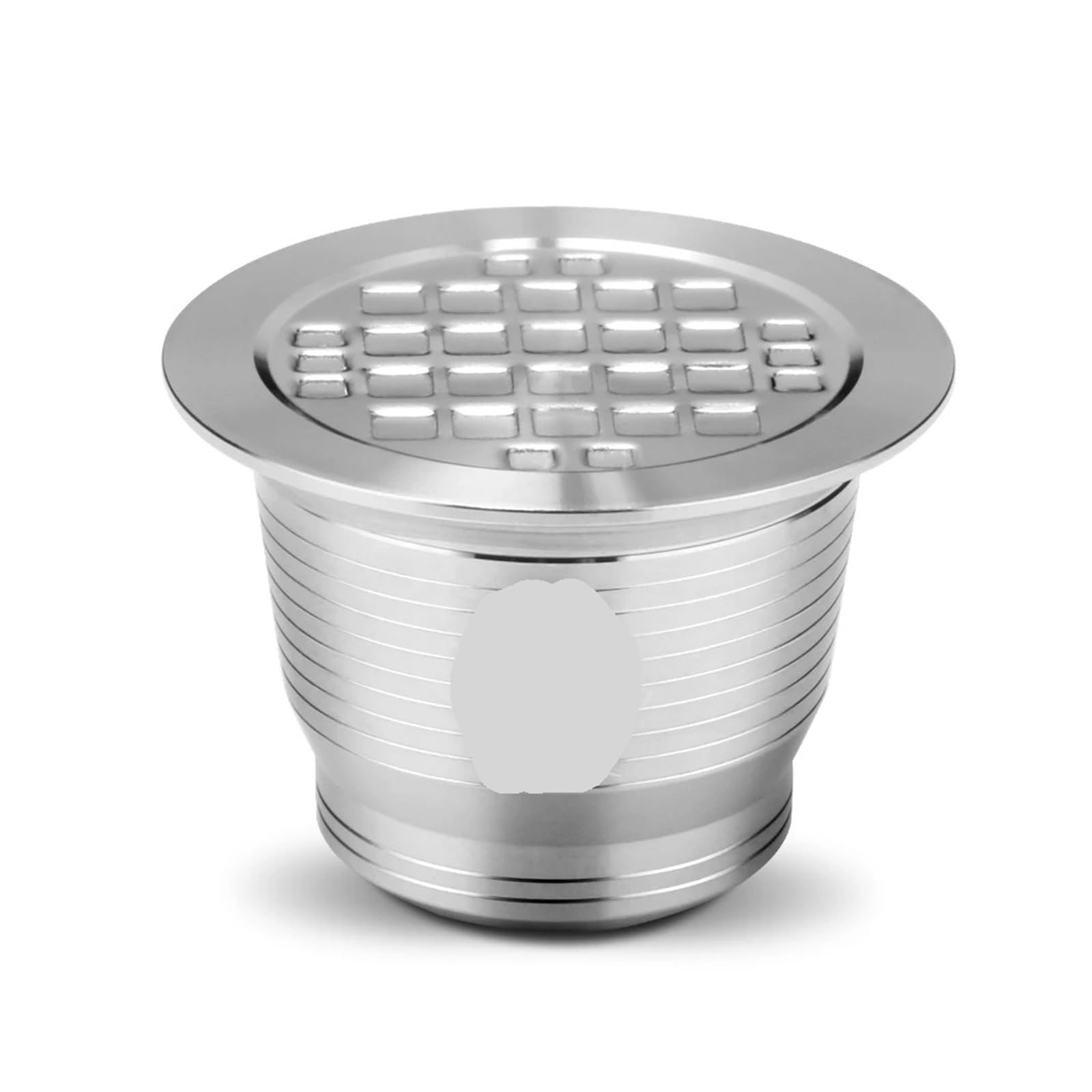 Cápsula Reutilizable De Acero Inoxidable, Compatible Con Cápsula Recargable 2019(2capsule 1tamper)