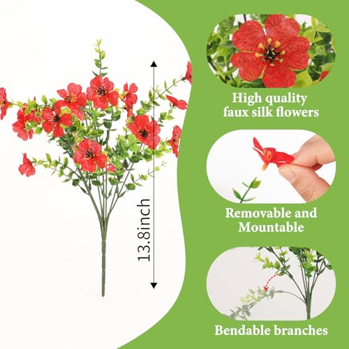 Save 13% on UV-Resistant Artificial Flowers for Outdoor Decor - Image 2