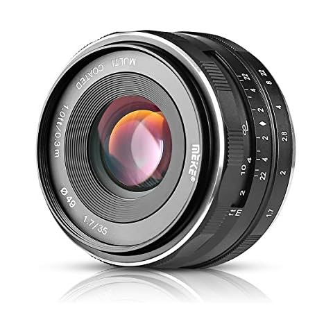 Meike MK 35mm f 1.7 Large Aperture Manual Focus Lens M43 For Panasonic Olympus Mirrorless Camera Cover