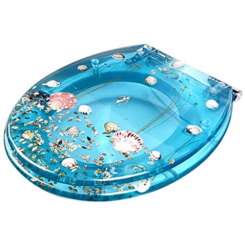 WC-Sitz Aus Kunstharz - Leise Schließend & Passt Auf U-, V- Und O-förmige Toiletten