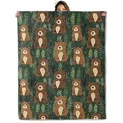 Bear and Forest Pattern