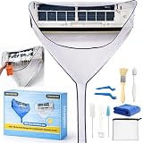 Kikepilm Kit Pulizia Condizionatore Split, Bianco taglia extra large