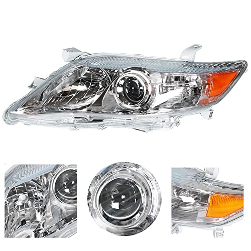 Gxywady Headlight Assembly Replacement For 2010 2011 10 11 Camry Headlight To2502191 81150-06500 Left Driver Side #TOP2