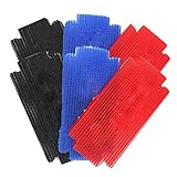 3 Pares de Pegatinas con Flecos y Flequillo para el Pelo, Accesorios Mágicos para Peluquero con Clip Fijo para Peluquería