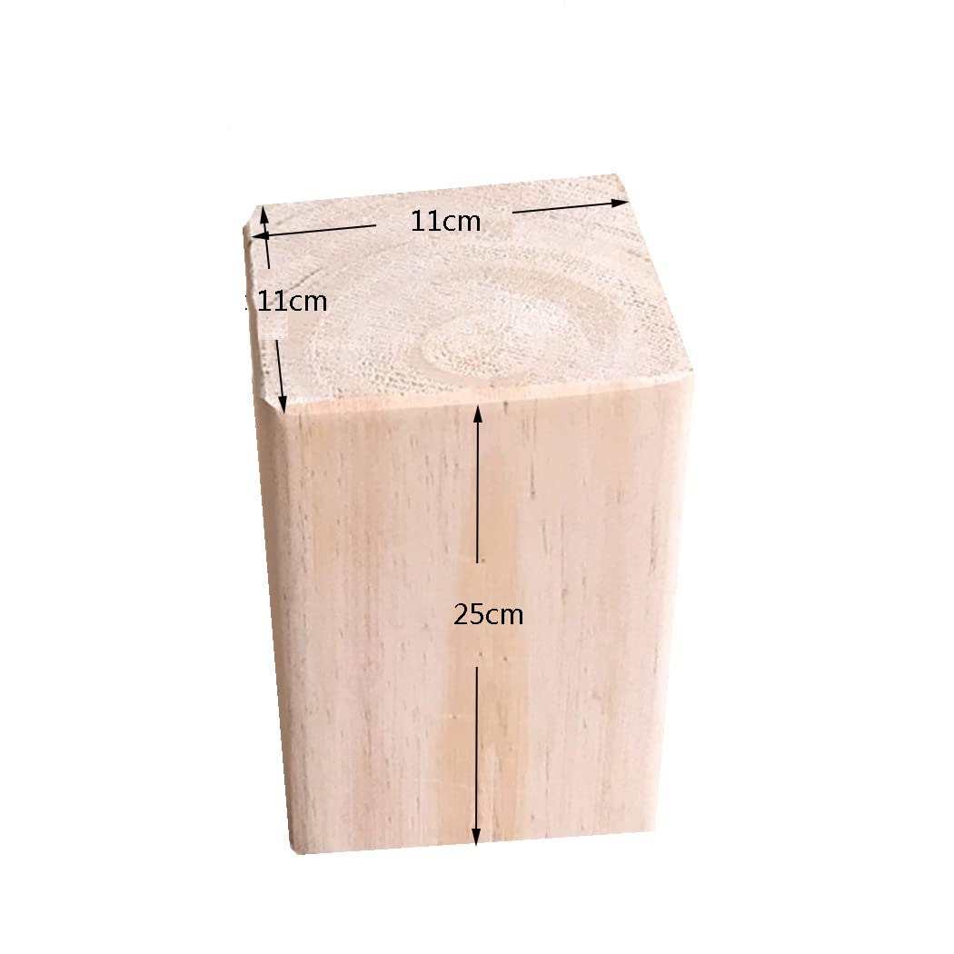 Podnośniki do mebli Heavy Duty Podnośniki do łóżek, podesty do łóżek, podesty stołowe, 11X11 cm Meble Zwiększone urządzenie Podnośniki do mebli Podnośniki do łóżek Drewniane podnośniki do łóżek Podnoś