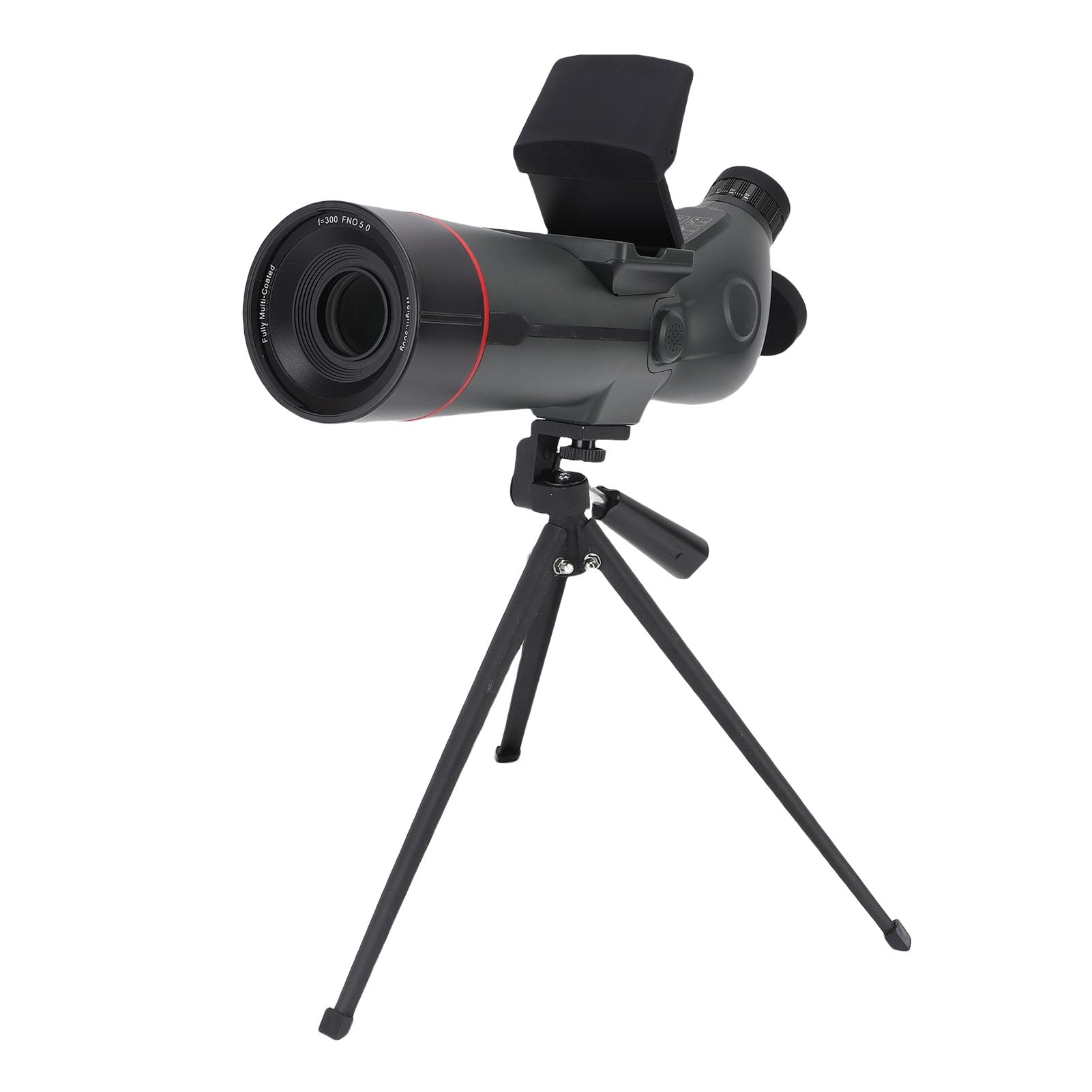 4K Spotter Scope Dual-Bildschirm F4.0-Blende Optisches Glas Vogelbeobachtung