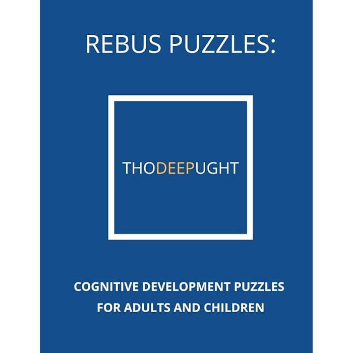 Buy Rebus Puzzles Cognitive Development Puzzles For Adults and