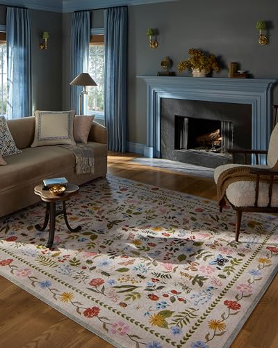 Tapete decorativo floral Loloi Canopy 2'3" x 3'9"