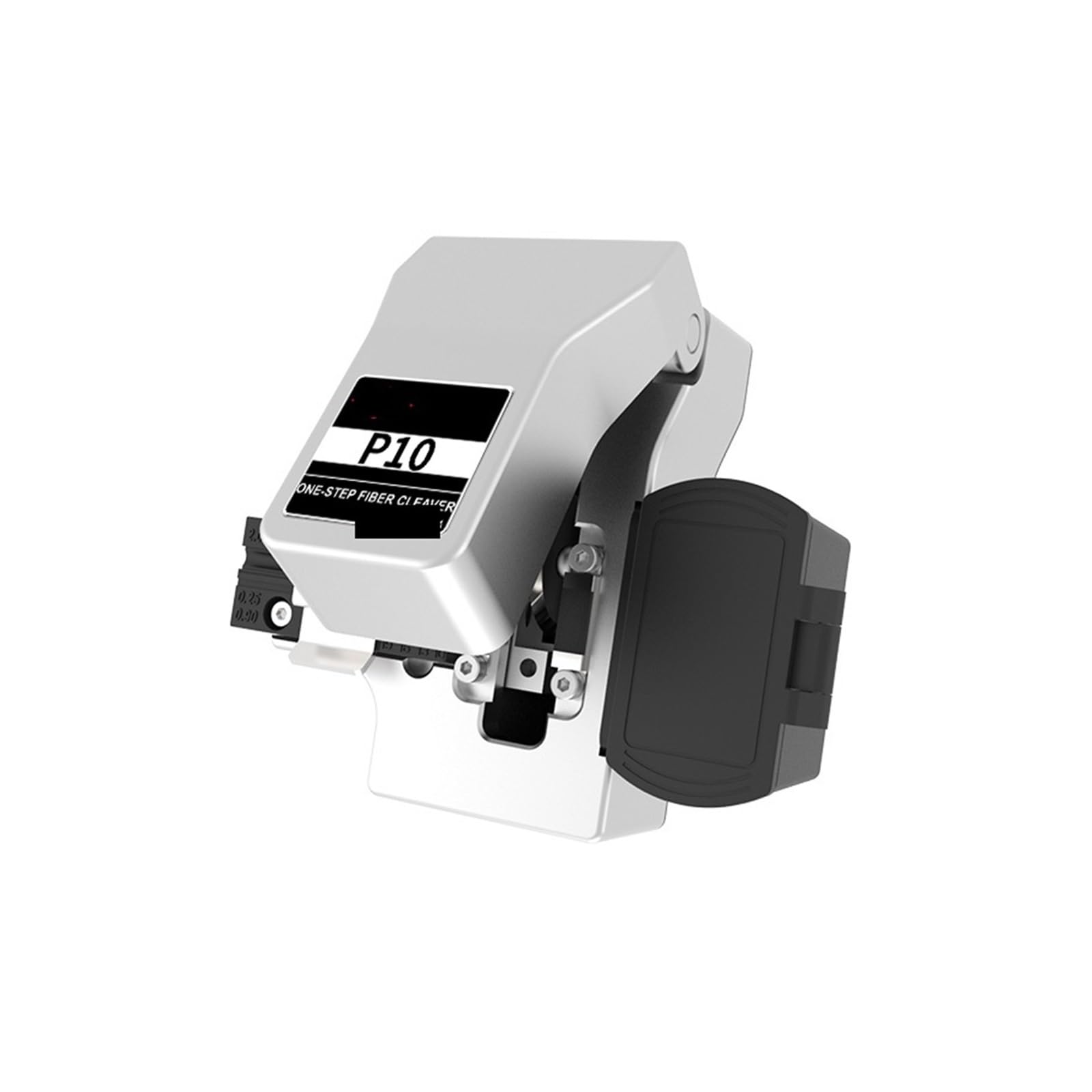 One Step Fiber Cleaver P10 Cable Cutting Knife, FTTH Optic Tools, High PrecisionFiber Cleavers, 24 Surface Blade Optoelectronic Cleaver(Bianco)