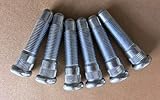 WANTONE RACING 6pcs M14*1.5 Serrated Front Wheel Lug Stud 610-428 Replacement for Chevrolet Silverado 1500 2500 HD Suburban Tahoe Express GMC Sierra 3500 Yukon Cadillac Hummer