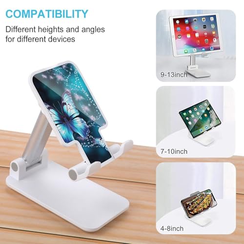 Support de téléphone portable pliable papillon réglable bureau iPhone Android - 3