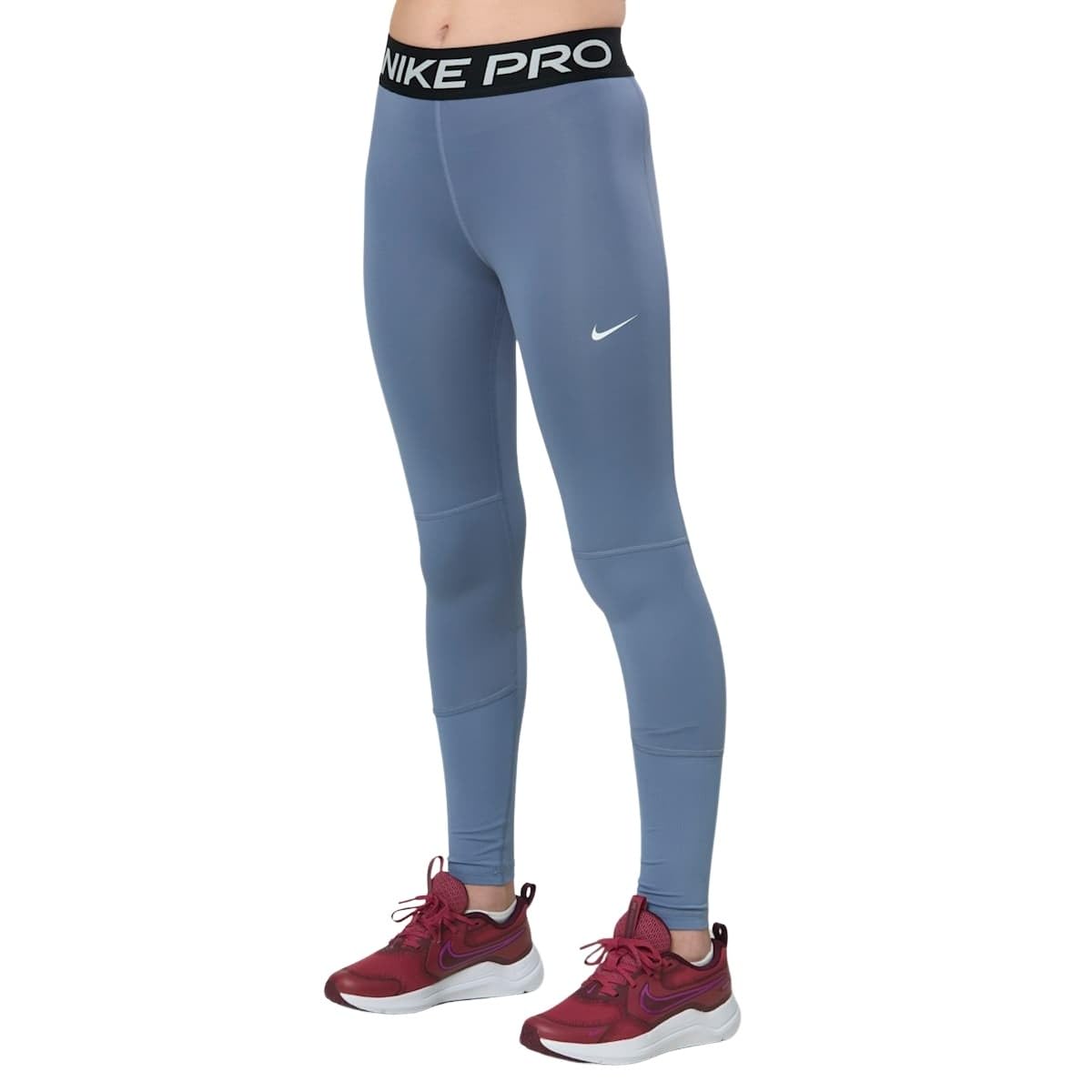Nike Girls Pro Tights - Indigo - 11-12 (L)