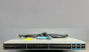 Cisco Nexus N9K-C92160YC-X 48P 25GbE SFP28 6P QSFP+/QSFP28 PE Switch with Dual AC Power (Renewed)