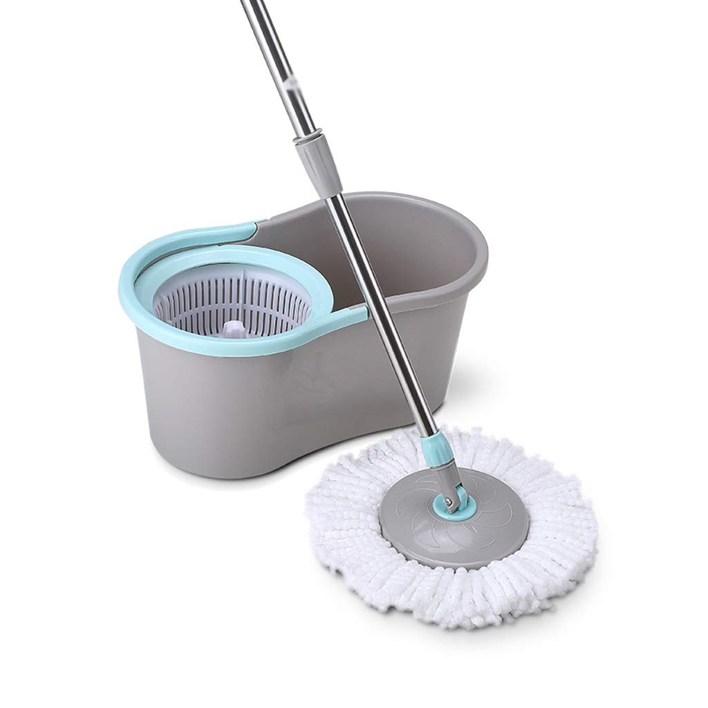 Cabezal Giratorio 360, Cabezal Giratorio de Microfibra para fregona de Suelo para ama de Llaves, fregona para Limpieza de Suelos del hogar Vision