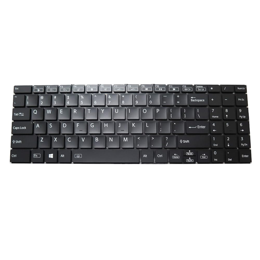 Amazon.com: English US Laptop Keyboard D332US-B13 038-D332USWB13