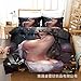 Wnmbmg NieR-Automata: Yorha 2B Bettwäsche Bettbezug, Polyester Mikrofaser Soft-Sets 3-Pieceswith 2 Kissen Shams 1 Bettbezug, der Liebling der Otaku und Anime-Fans (No Tröster)